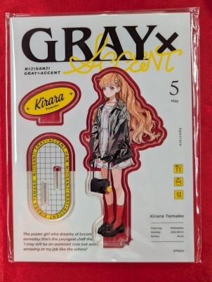 にじさんじ GRAY×ACCENT アクリルスタンド 雲母たまこ