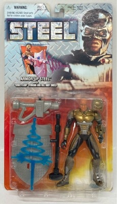 KENNER SONIC FLASH STUNGUN AND FULL BODY SHIELD ARMOR-UP STEEL 73707