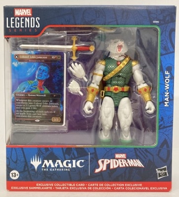 HASBRO MAGIC / THE GATHERING SPIDER MAN MAN WOLF 6インチ