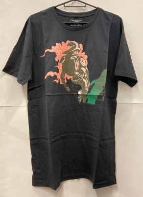 アルトラバイオレンス ジョジョの奇妙な冒険 荒木飛呂彦 SILVER CHARIOT REQUIEM Tシャツ(黒) XL