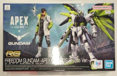 BANDAI SPIRITS RG 1/144 APEX LEGENDS×GUNDAM フリーダムガンダム EW-APEX LEGENDS クリプトVer.