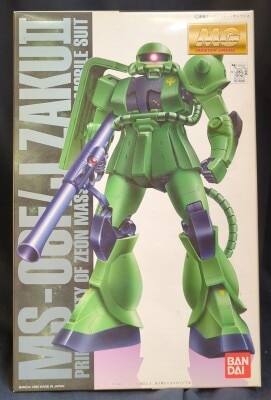 バンダイ MG 1/100 機動戦士ガンダム MS-06F/JザクⅡ コーティング
