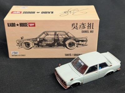 TSM 1/64 MINI GT ダットサン 510 ストリート Tanto V1 (左ハンドル) KHMG041