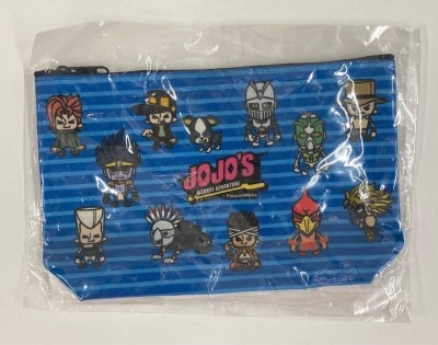 バンダイ JOJO×Panson Works ポーチ ブルー