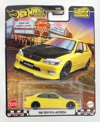 MATTEL HOTWHEELS BOULEVARD JBL23 '98 TOYOTA ALTEZZA (イエロー) 129
