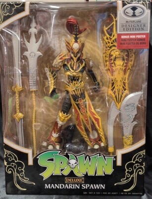 McFARLANE TOYS DESIGNER EDITION DELUXE MANDARIN SPAWN