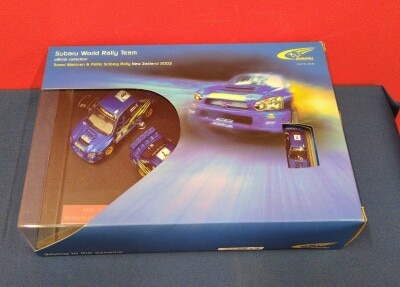 Prodrive 1/43 ixo TOMMI MAKINEN PETTER SOLBERG 2003 RALLY NEWZEALAND S03006