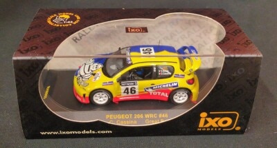ixo MODELS 1/43スケール PEUGEOT 206 WRC #46(V.Rossi) RAM093