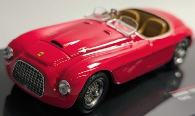 ixo MODELS 1/43 Ferrari 166 MM 1948 レッド