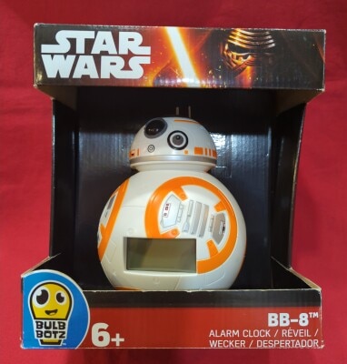 BULB BOTZ ALARM CLOCK BB-8