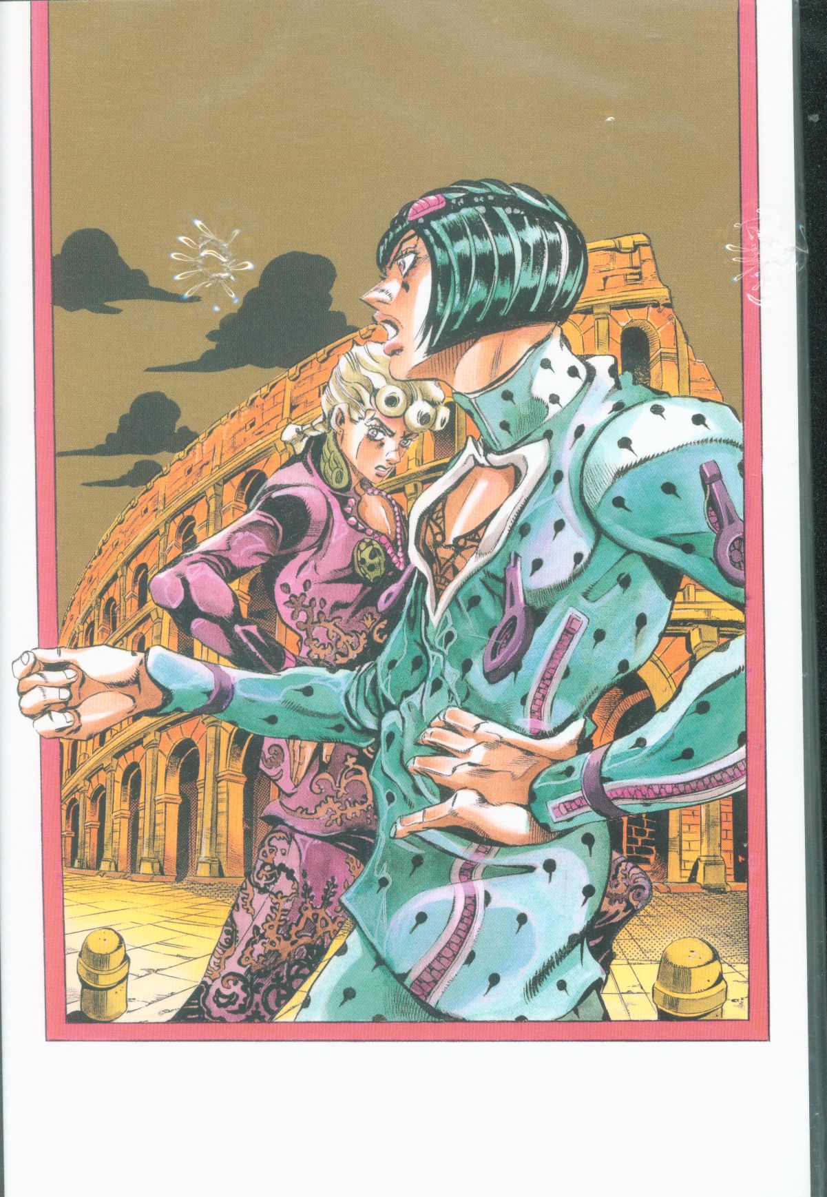 ジョジョの奇妙な冒険 ジョジョ展 ポストカード 5部 ジョルノ