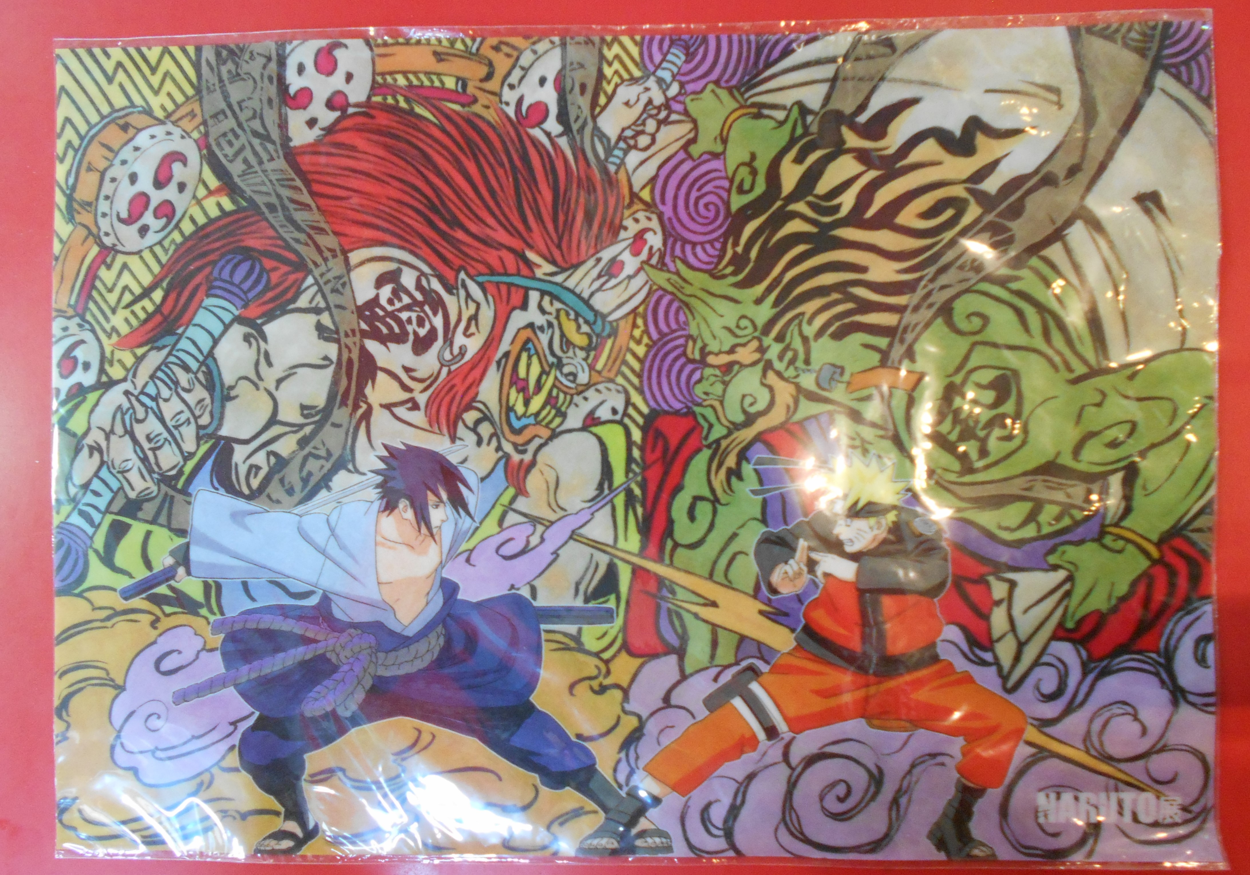 まんだらけ通販 集英社 Naruto展 クリアポスター 風神雷神ver 中野店からの出品