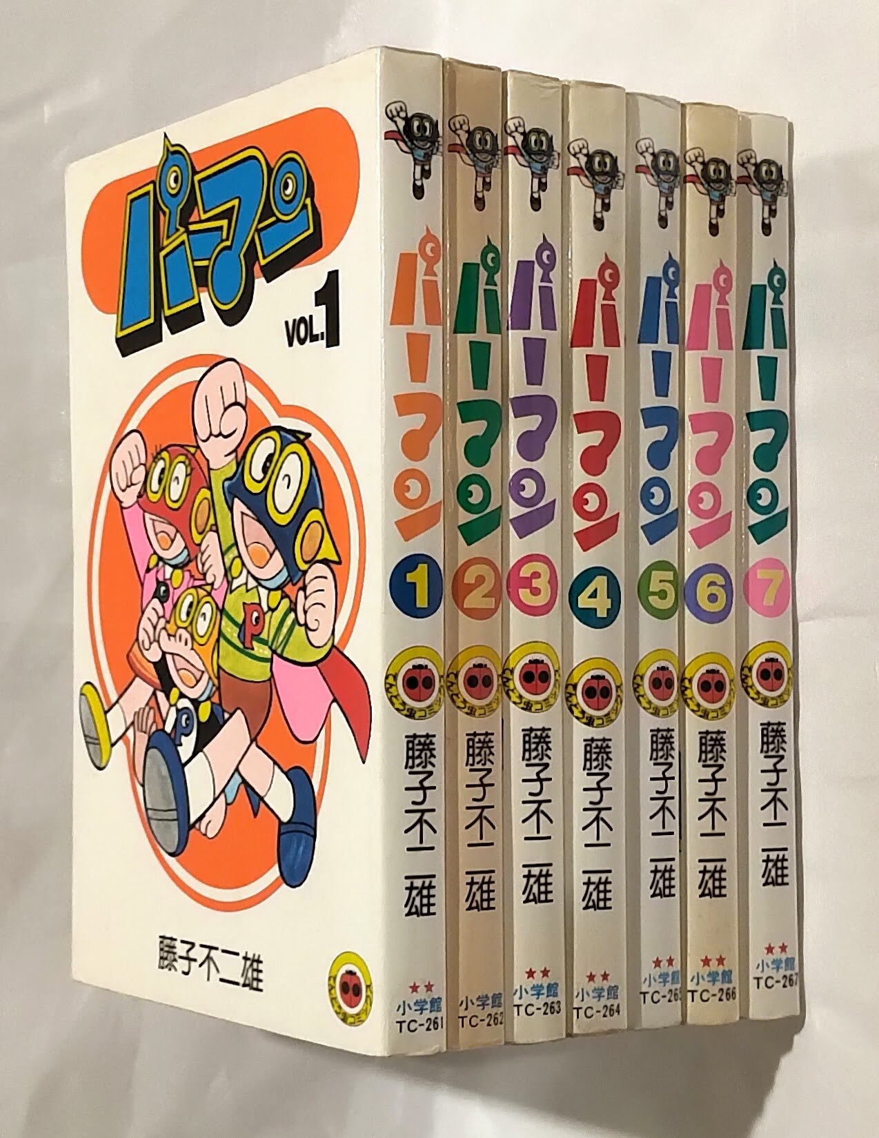 小学館 てんとう虫コミックス 藤子 F 不二雄 パーマン 全7巻 新装再版 再版セット まんだらけ Mandarake