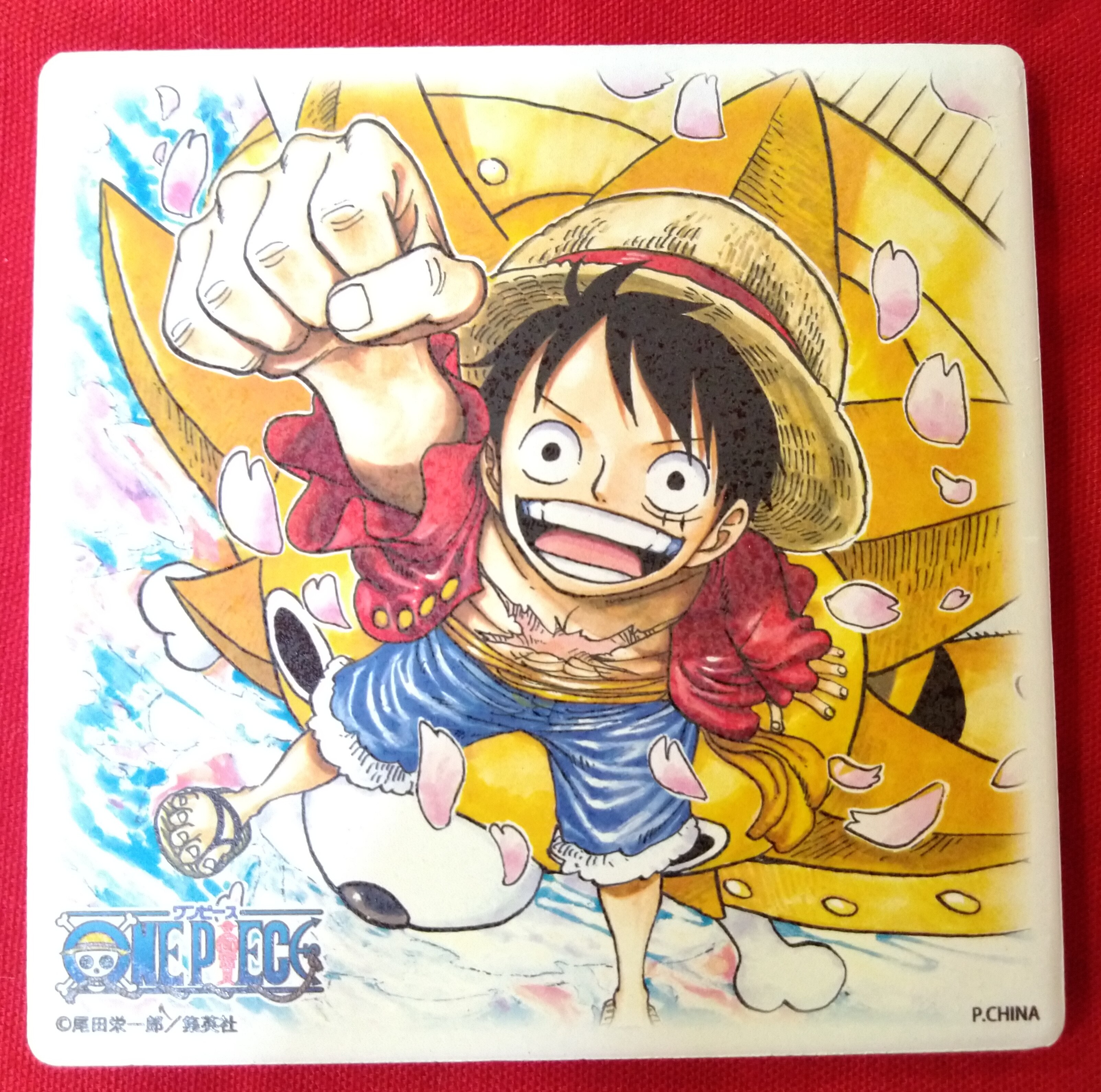 ワンピース　ONEPIECE　週刊少年ジャンプ展　グラフィックストーンコースター