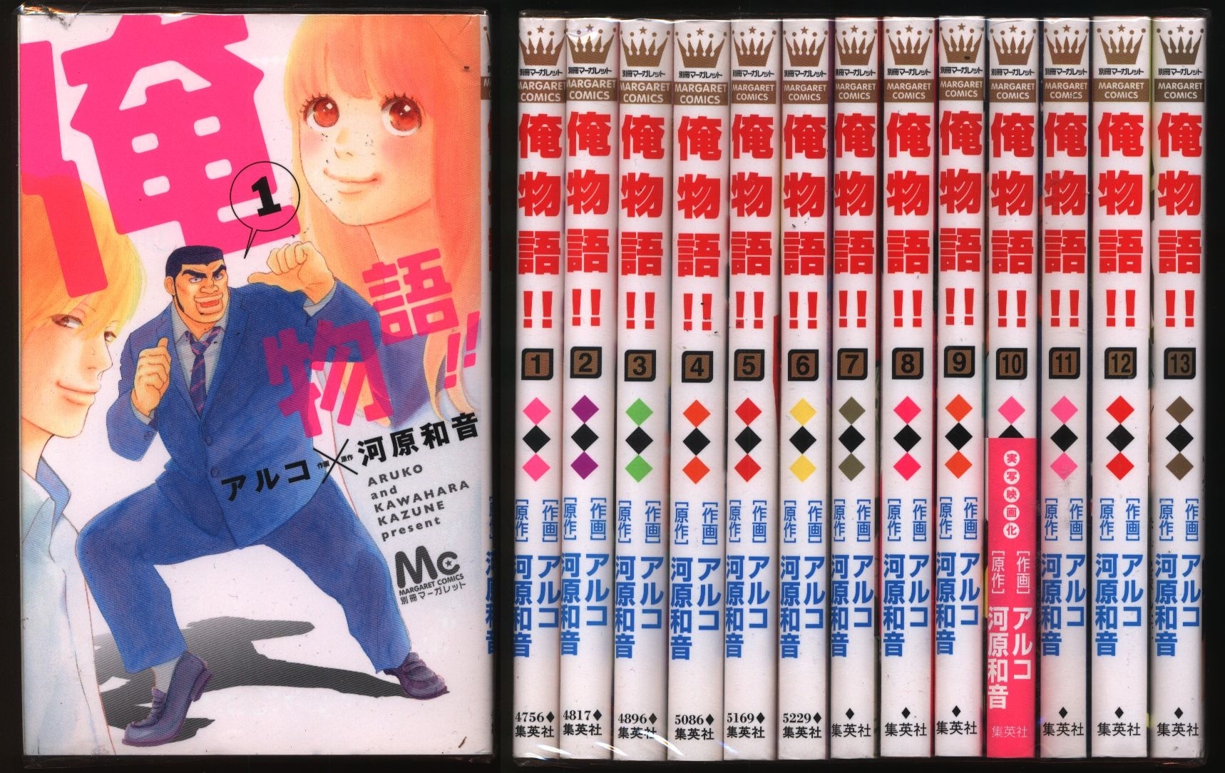集英社 マーガレットコミックス アルコ 俺物語 全13巻 セット まんだらけ Mandarake