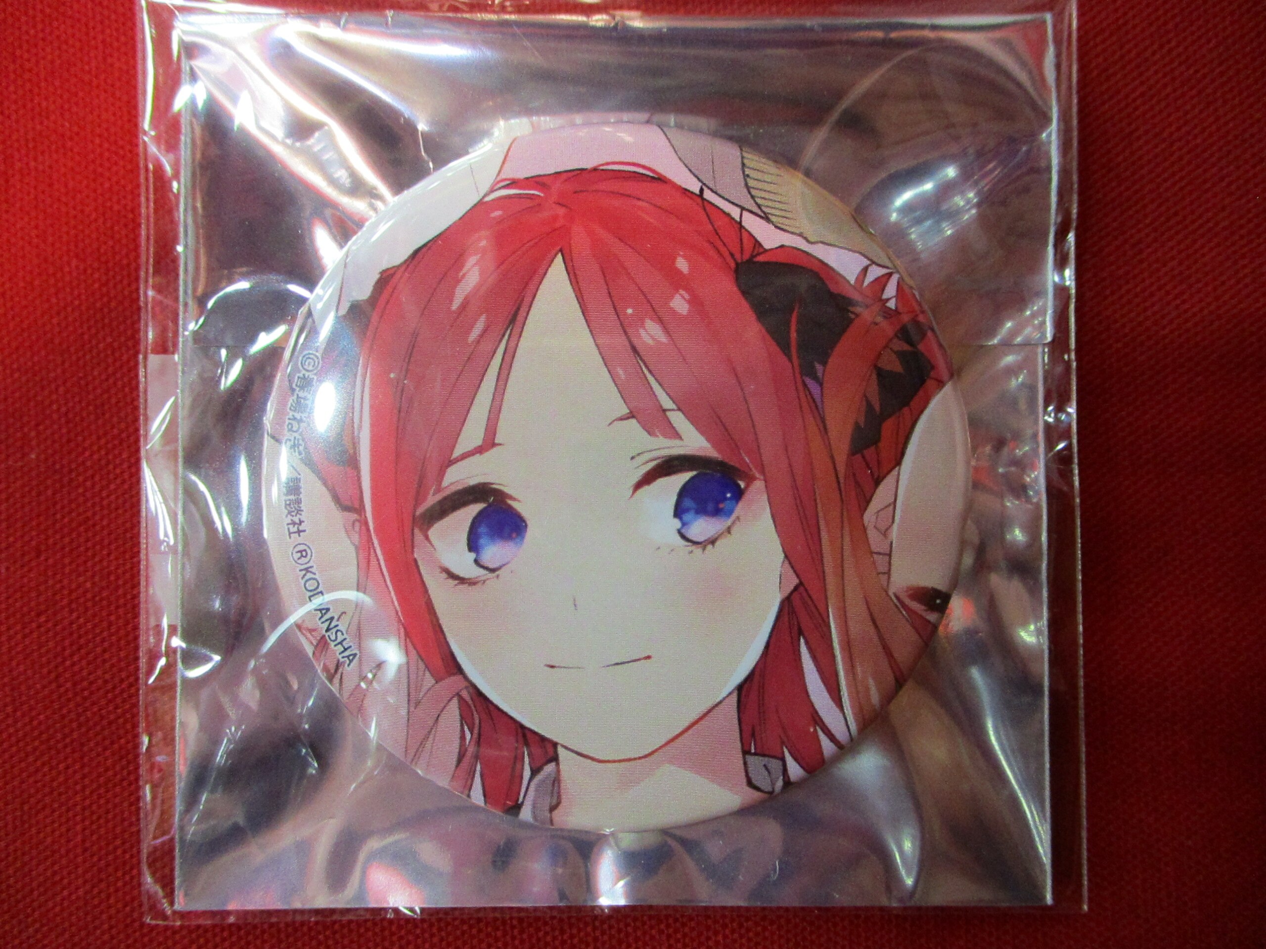 五等分の花嫁×TheキャラSHOP ブラインド缶バッジ モノクロ 二乃