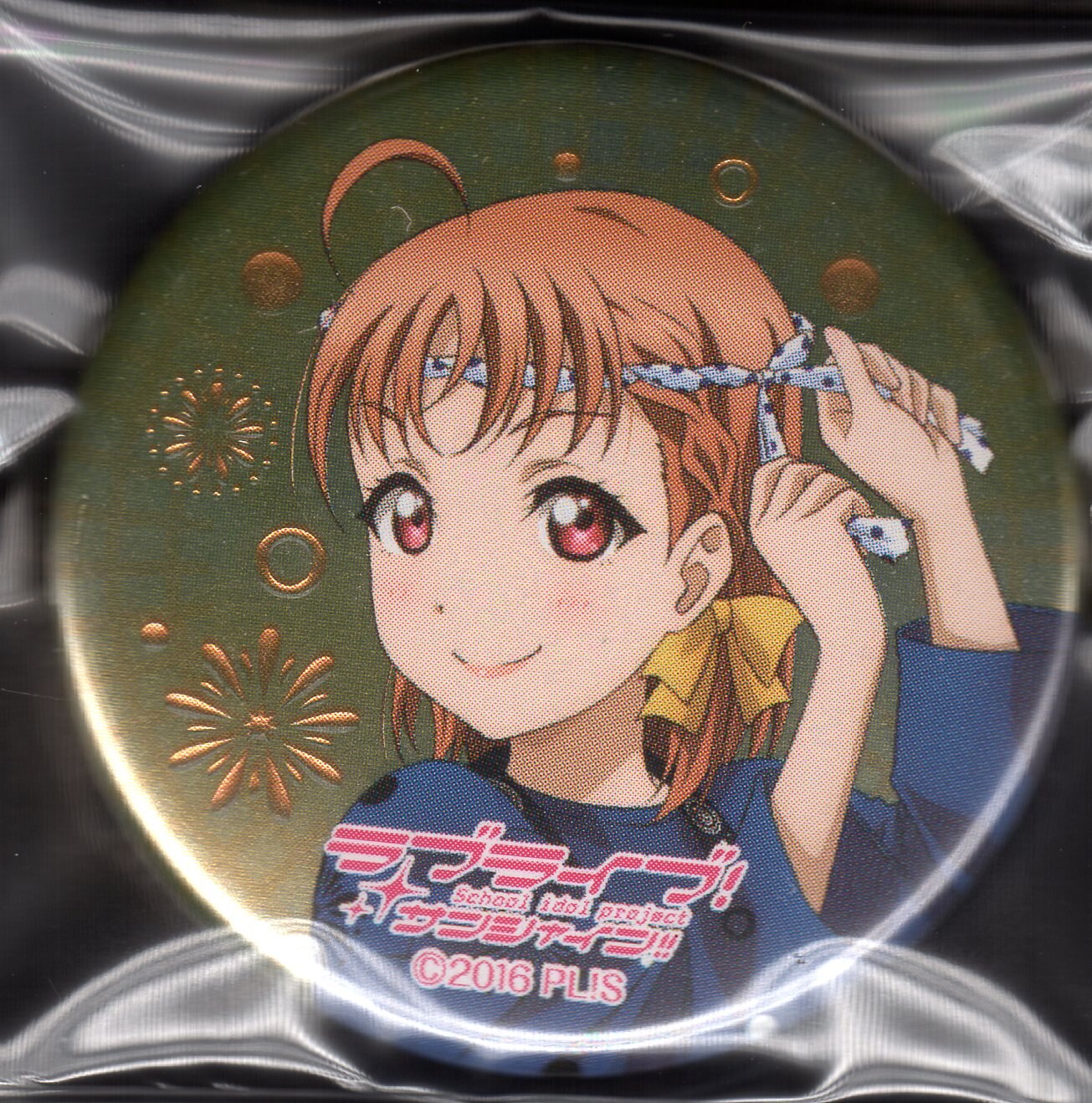 Chika Takami Love Live Sunshine Aqours 2nd Lovelive Happy Party Train Tour Pikkapika Can Badge Mandarake 在线商店