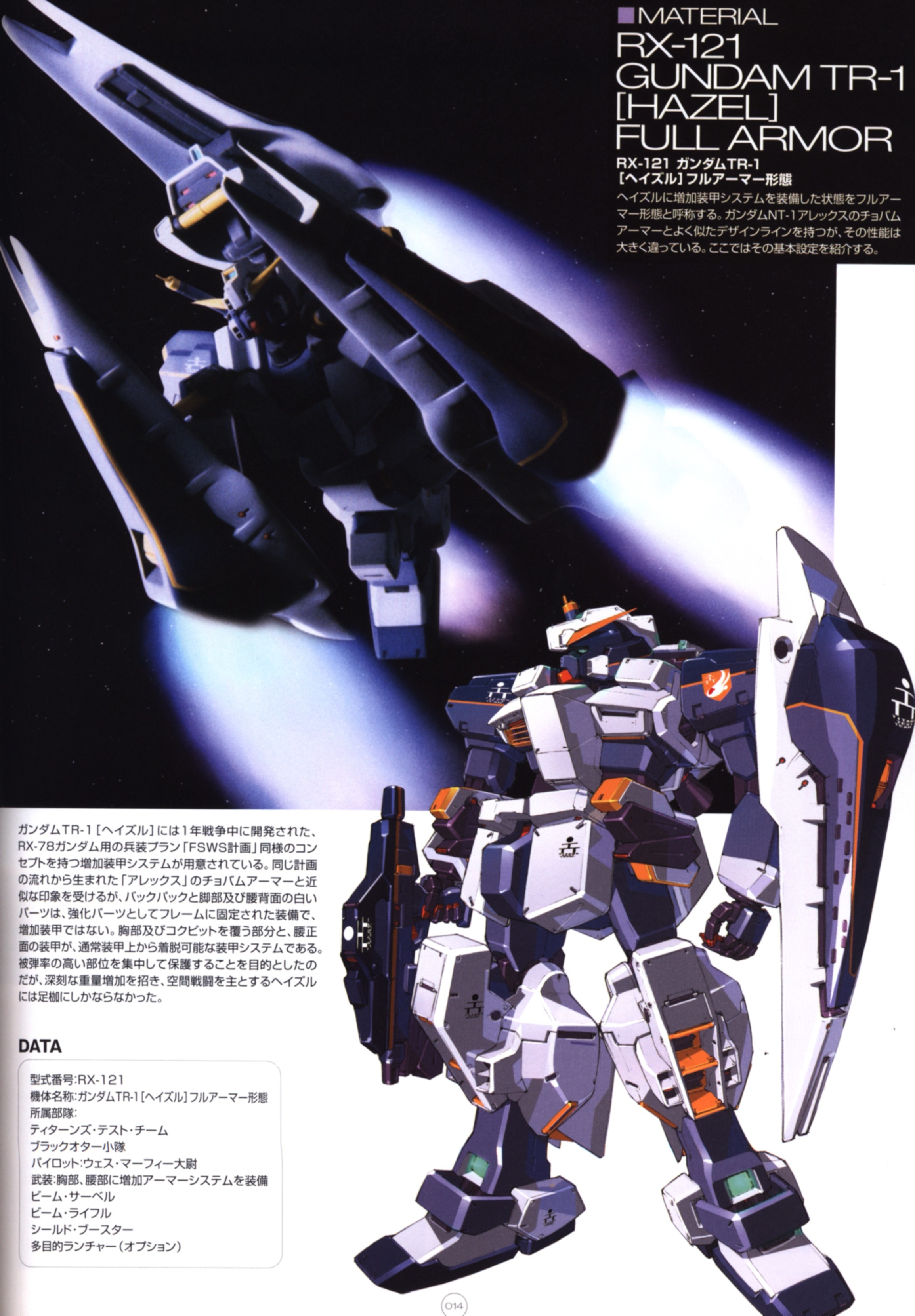 gundam profile gp01 hguc gundam tr-1 hazel breaks