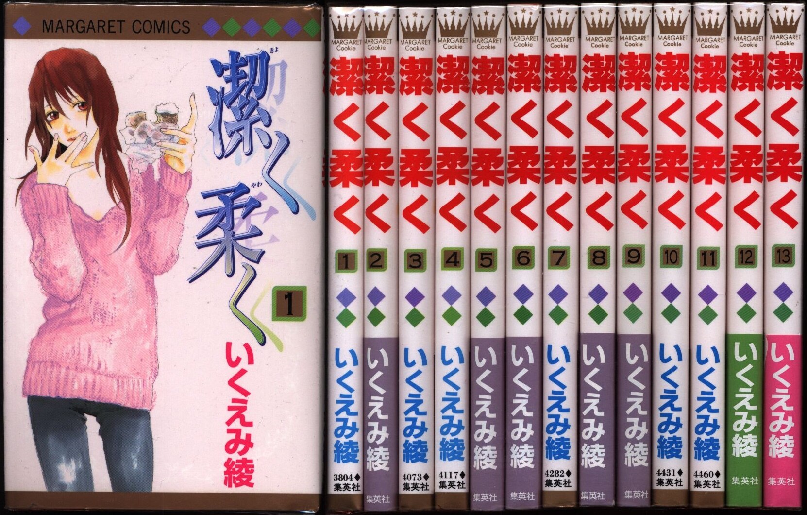 集英社 マーガレットコミックス いくえみ綾 潔く柔く 全13巻 セット まんだらけ Mandarake