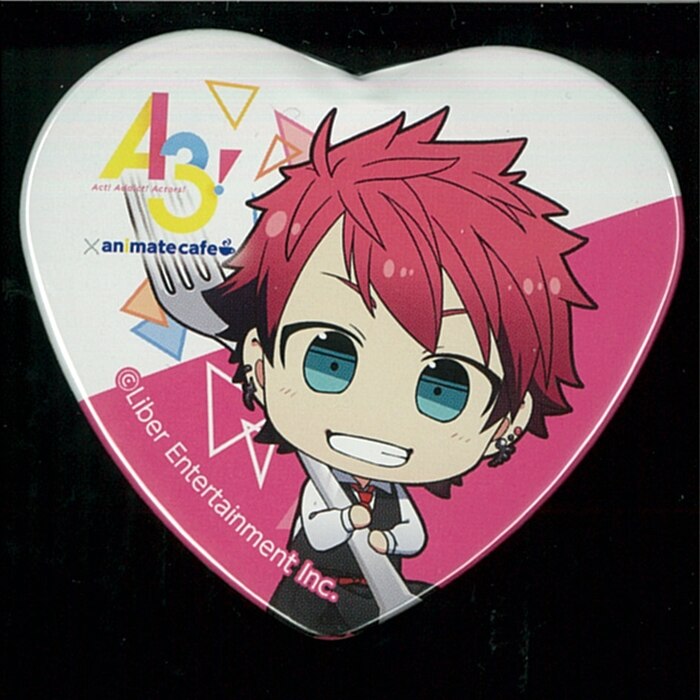 新品☆A3！☆秋組【七尾太一】アニカフェ☆ランダム☆缶バッジ☆3