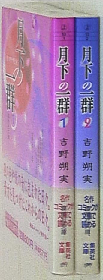 まんだらけ通販 集英社 集英社文庫 吉野朔実 月下の一群 文庫版 全2巻 セット 帯付 Sahraからの出品