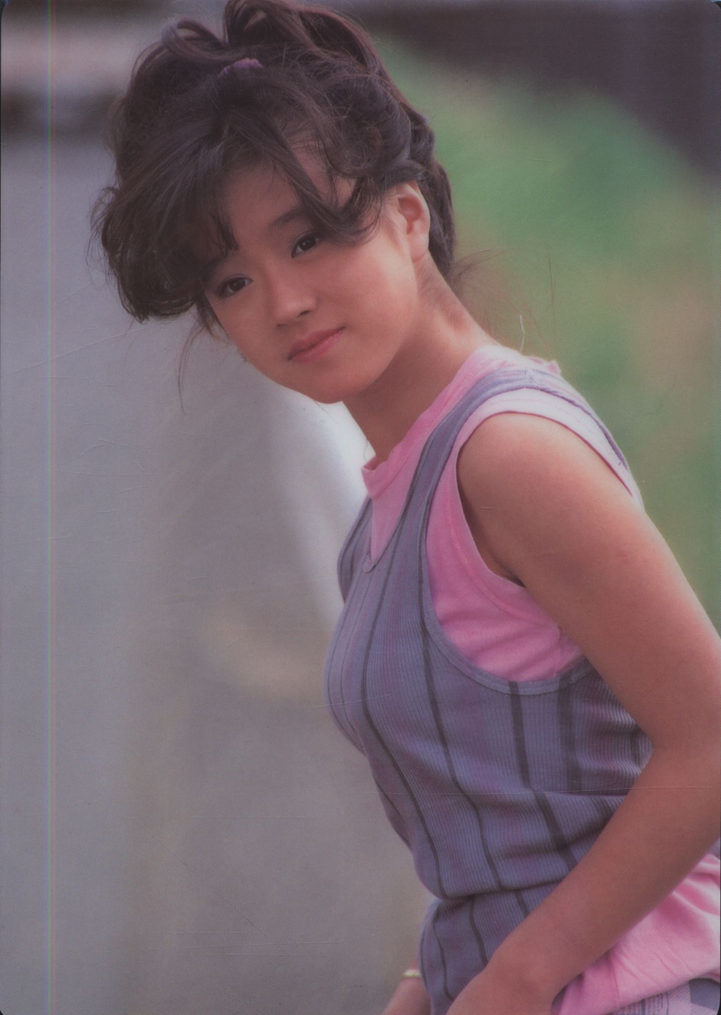 中森明菜 パイオニアAVフェスタ 告知下敷き