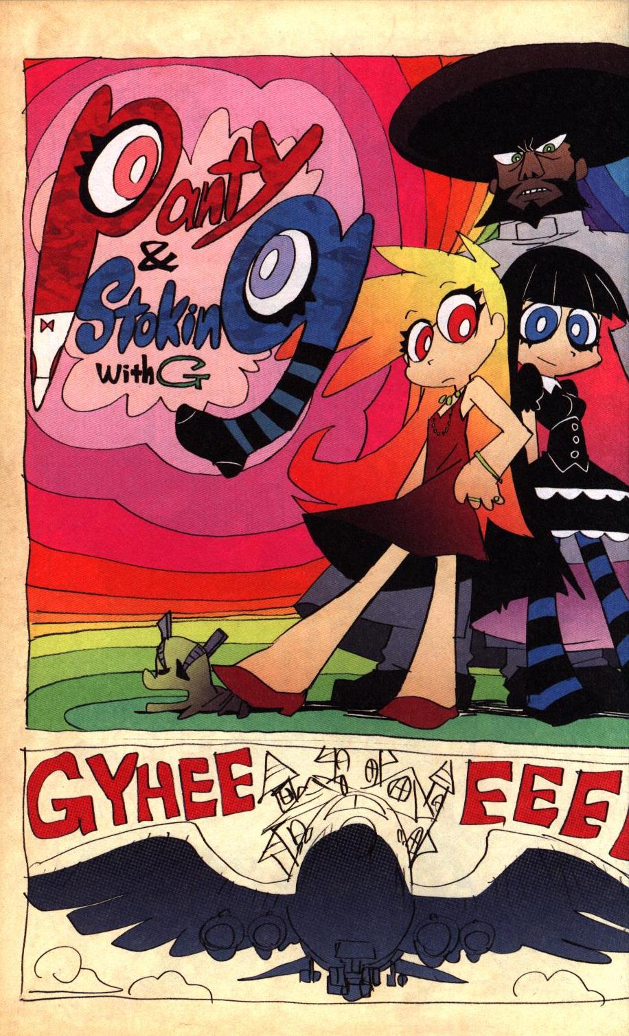 Panty and Stocking with Garterbelt Art book DATENCITY PAPARAZZI