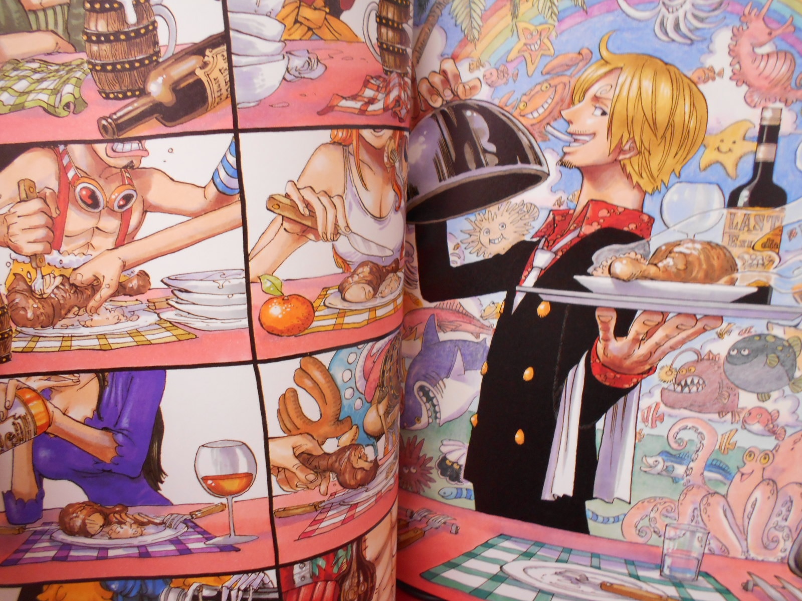 集英社 尾田栄一郎 サンジの満腹ごはん 海の一流料理人 One Piece Pirate Recipes Sanji まんだらけ Mandarake