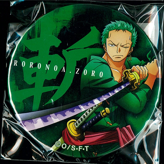 ブルジュラ 輩缶バッジ Black One Piece ゾロ 第1弾 まんだらけ Mandarake