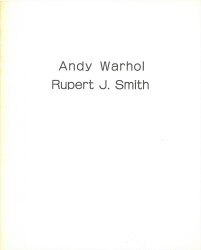 Andy Warhol/Rupert J. Smith