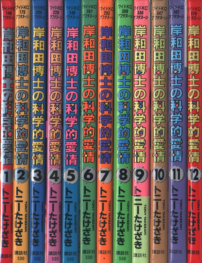 講談社 アフタヌーンワイドkc トニーたけざき 岸和田博士の科学的愛情 全12巻 セット まんだらけ Mandarake