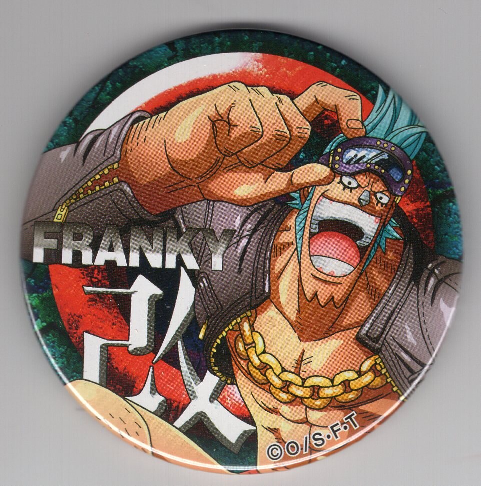 ブルジュラ 輩缶バッジ RED ONE PIECE フランキー 第2弾 | まんだらけ 