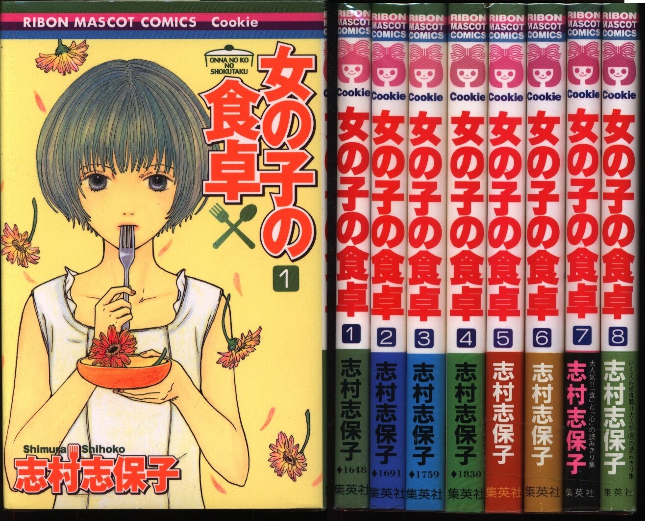 集英社 りぼんマスコットコミックス 志村志保子 女の子の食卓 全8巻 セット まんだらけ Mandarake 集英社 りぼんマスコットコミックス 志村志保子 女の子の食卓 全8巻 セット まんだらけ Mandarake