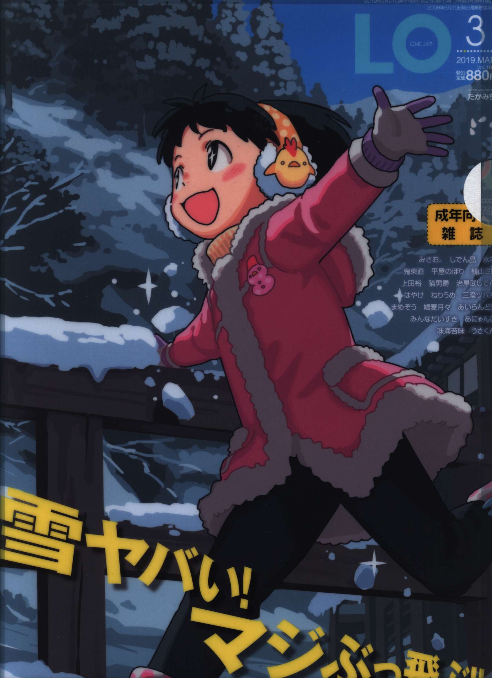 COMIC LO 表紙クリアファイル25枚 たかみち