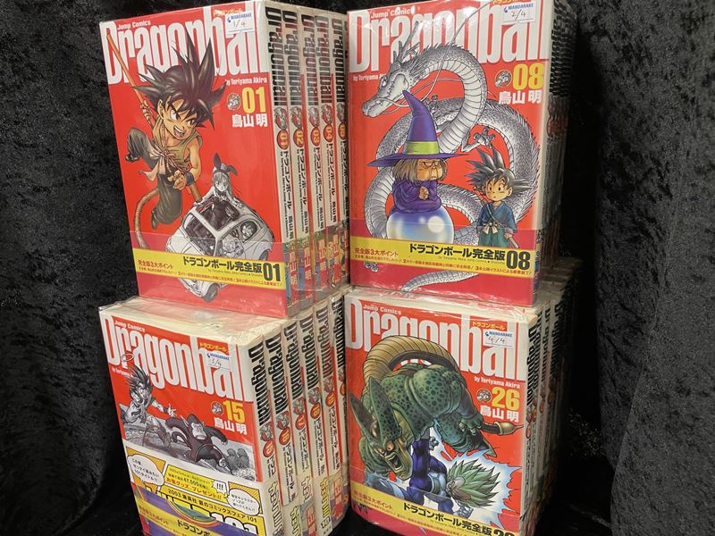 集英社　DRAGON　セット　まんだらけ　全34巻　ジャンプコミックス　ドラゴンボール　完全版　鳥山明　BALL　Mandarake