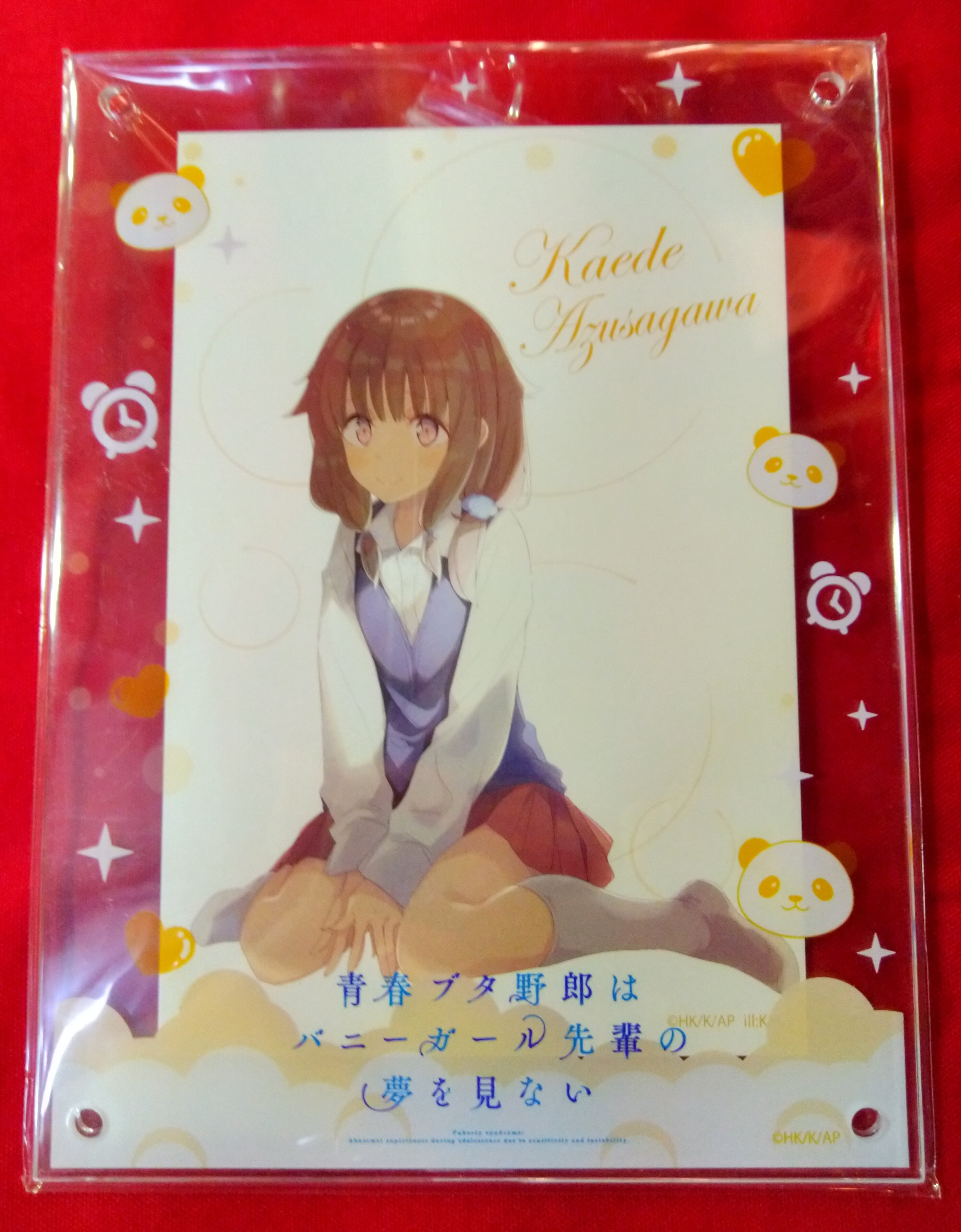 青ブタタ野郎はバニーガール先輩の夢を見ない Disc5巻アニプレックス 特典フォトフレーム 梓川花楓 梓川かえで まんだらけ Mandarake