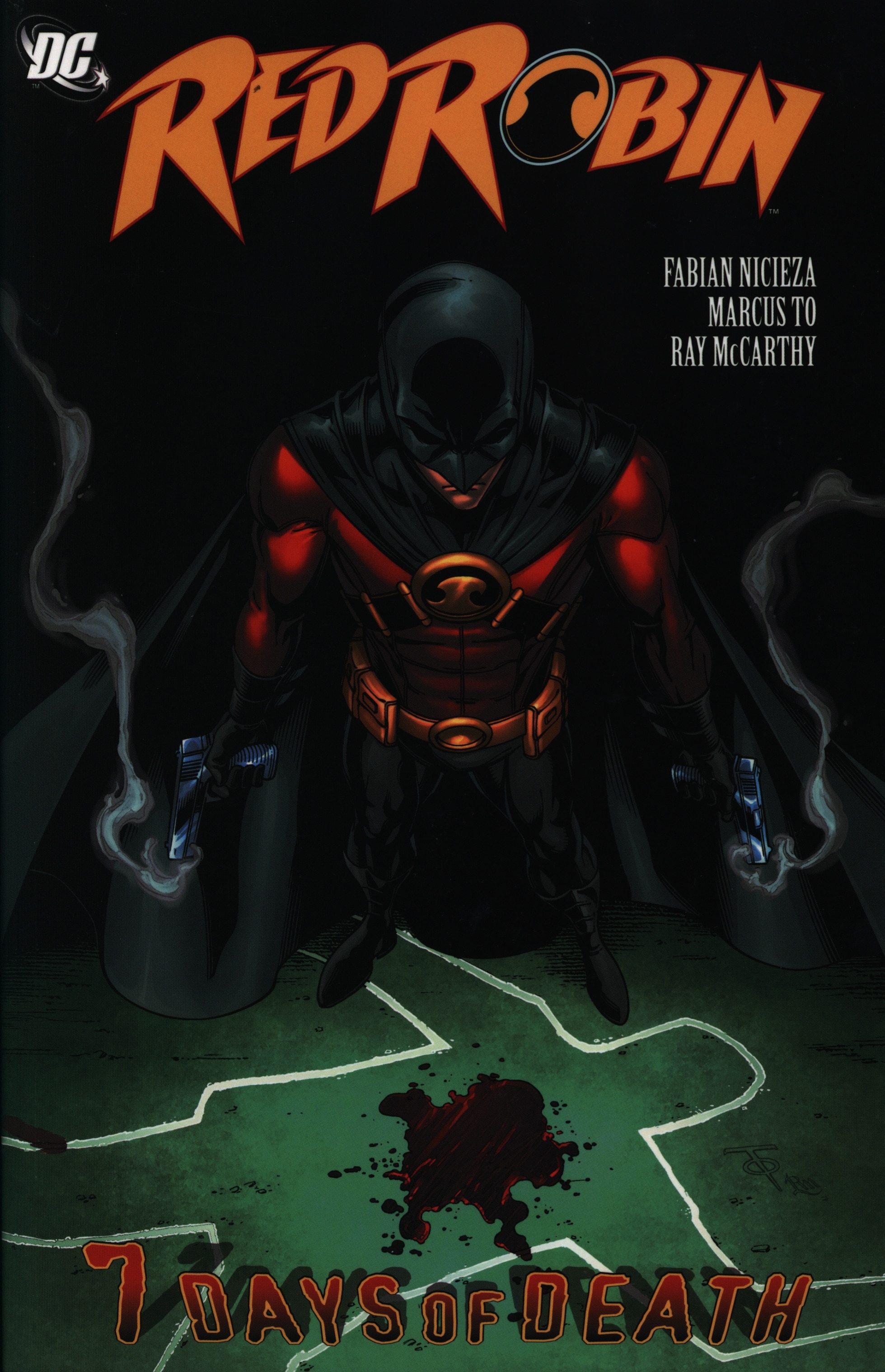 dc comics red robin 7days of death(pb)