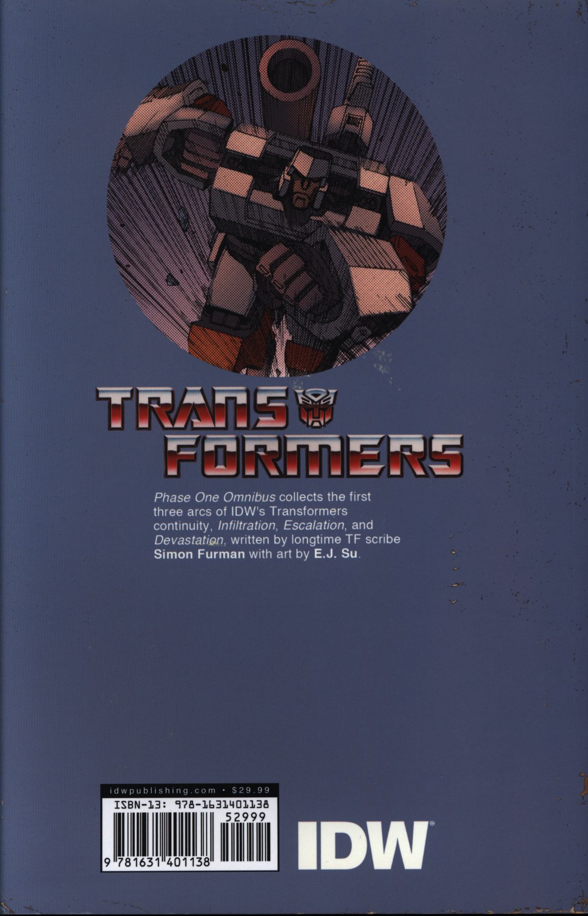 IDW TRANS FORMERS Phase One Omnibus 1 まんだらけ Mandarake