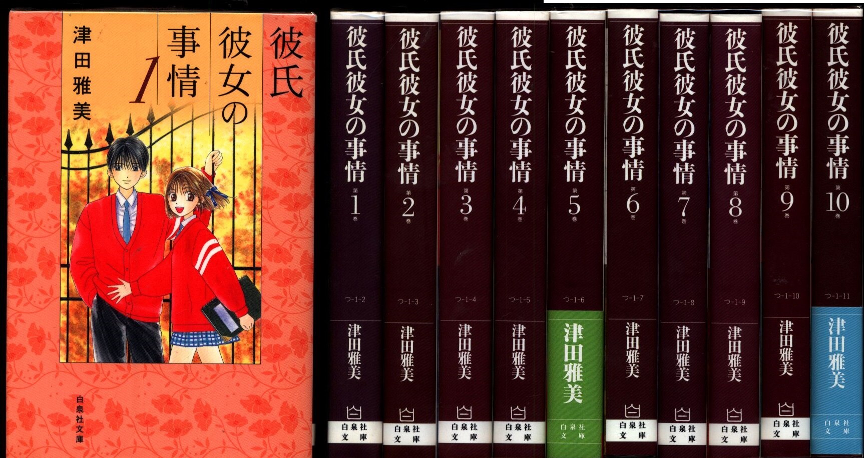 津田雅美 彼氏彼女の事情 文庫版 全10巻 セット まんだらけ Mandarake