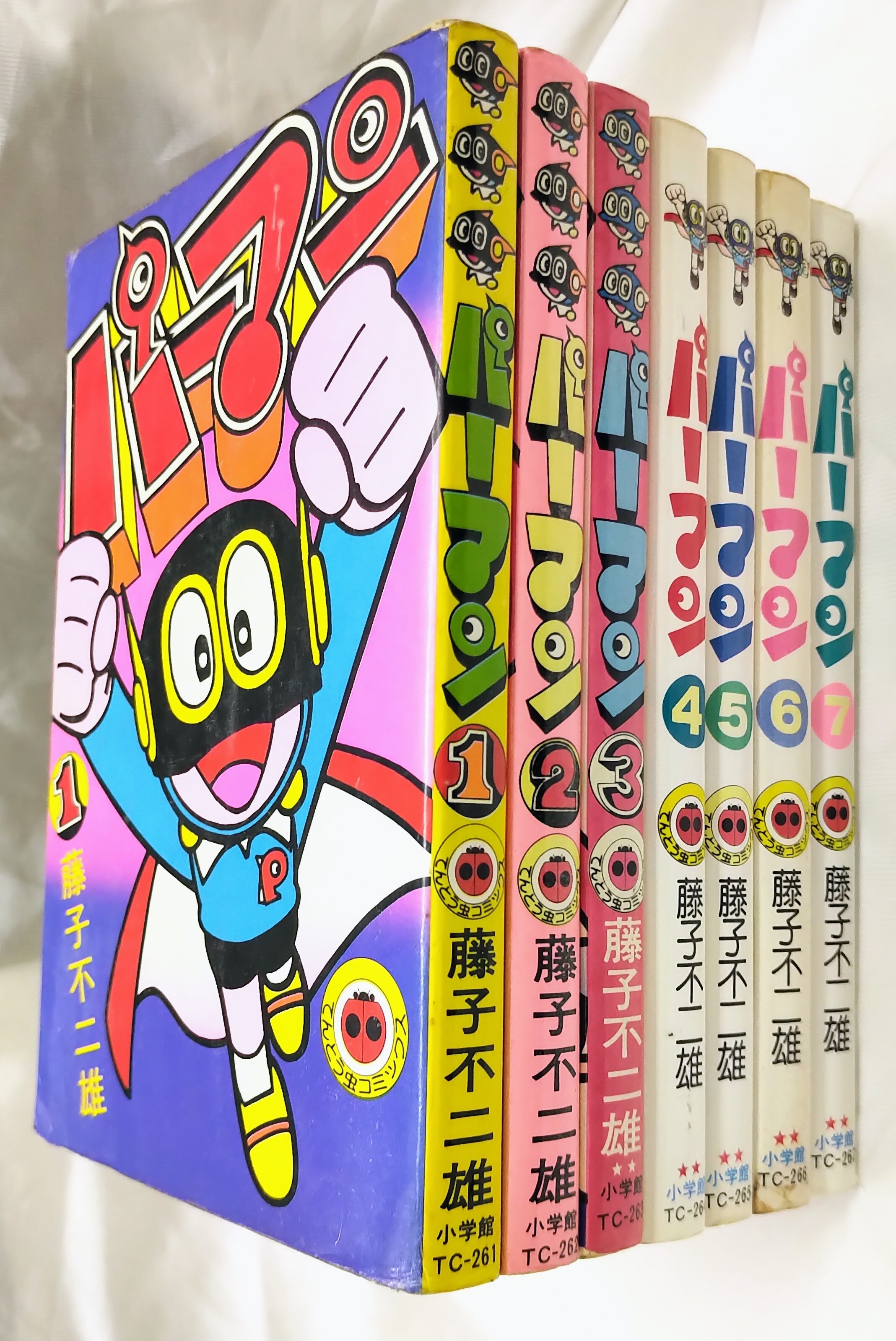 小学館 てんとう虫コミックス 藤子・F・不二雄 パーマン 旧装 全7巻 初版セット | まんだらけ Mandarake