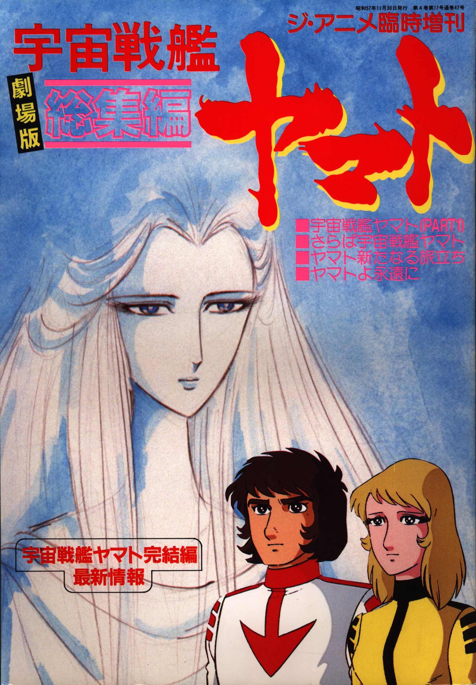 2022新作 宇宙戦艦ヤマト完結編 金田伊功 アニメージュ宣伝用ポスター 1982年12月号