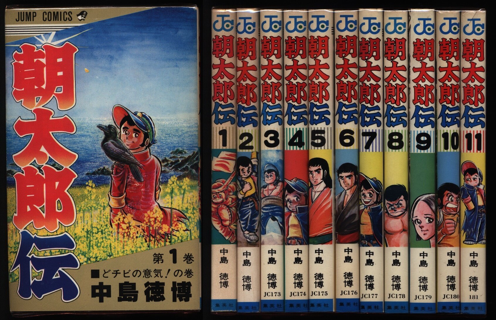 中島徳博朝太郎伝全11刊