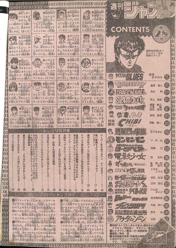 集英社 1992年平成4年の漫画雑誌 週刊少年ジャンプ 1992年平成4年28 9228 まんだらけ Mandarake 8388