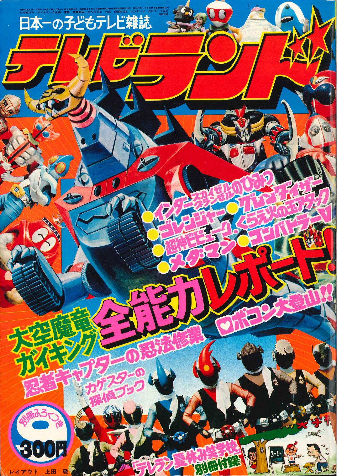 テレビランド 1976年11月号