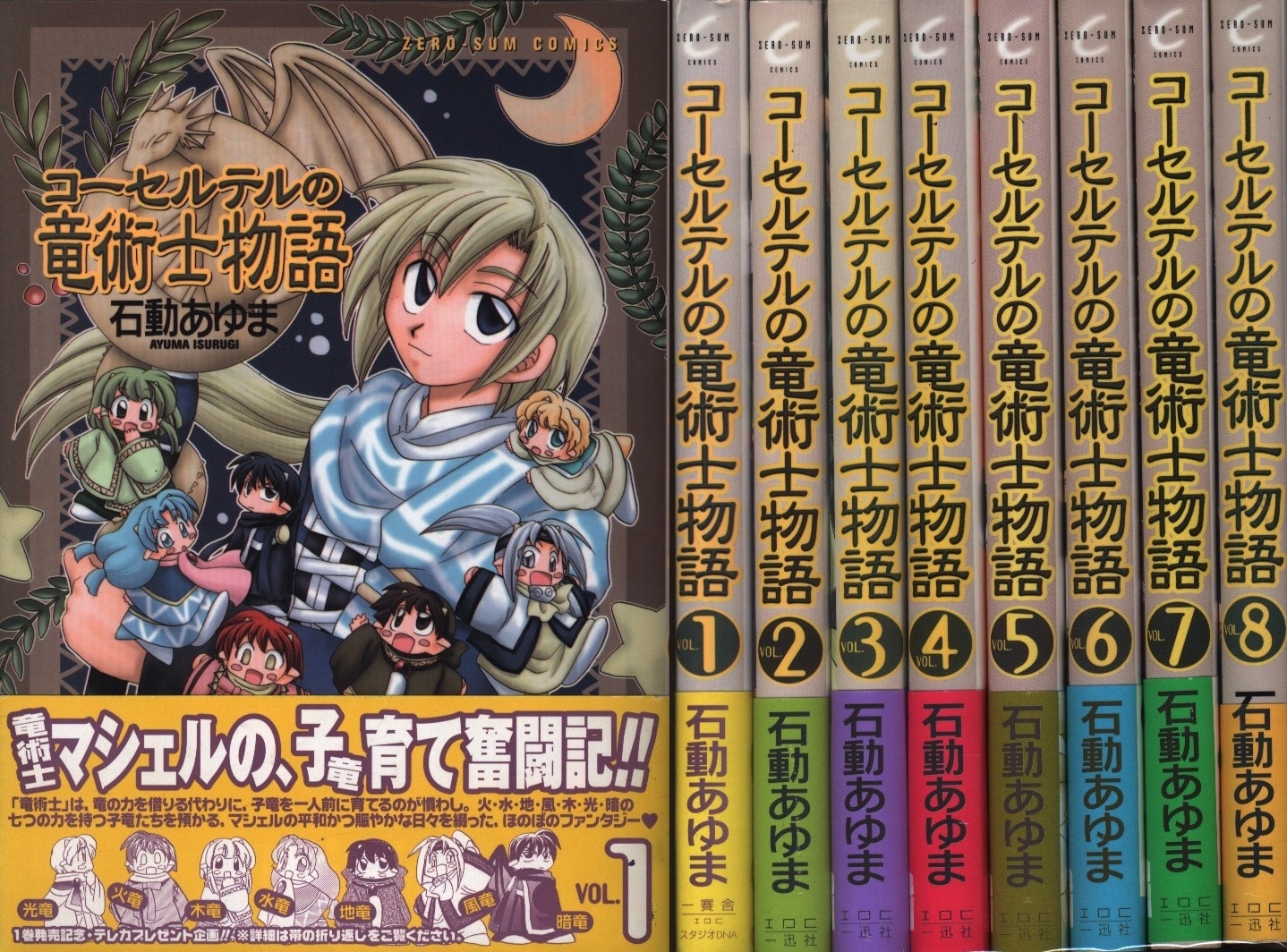 ◇コーセルテルの竜術士物語 石動あゆま テレカ 2枚組 B◇´08年