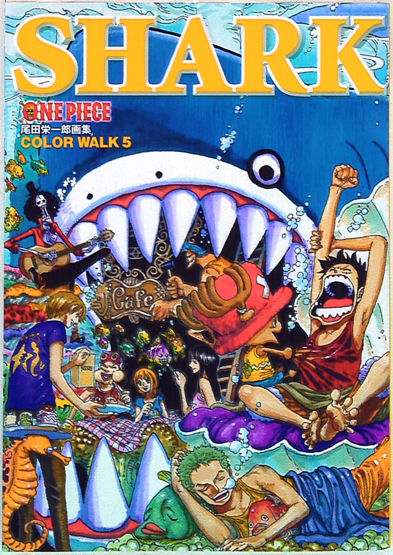 Eiichiro Oda ONEPIECE Eiichiro Oda Art Book SHARK COLOR WALK5