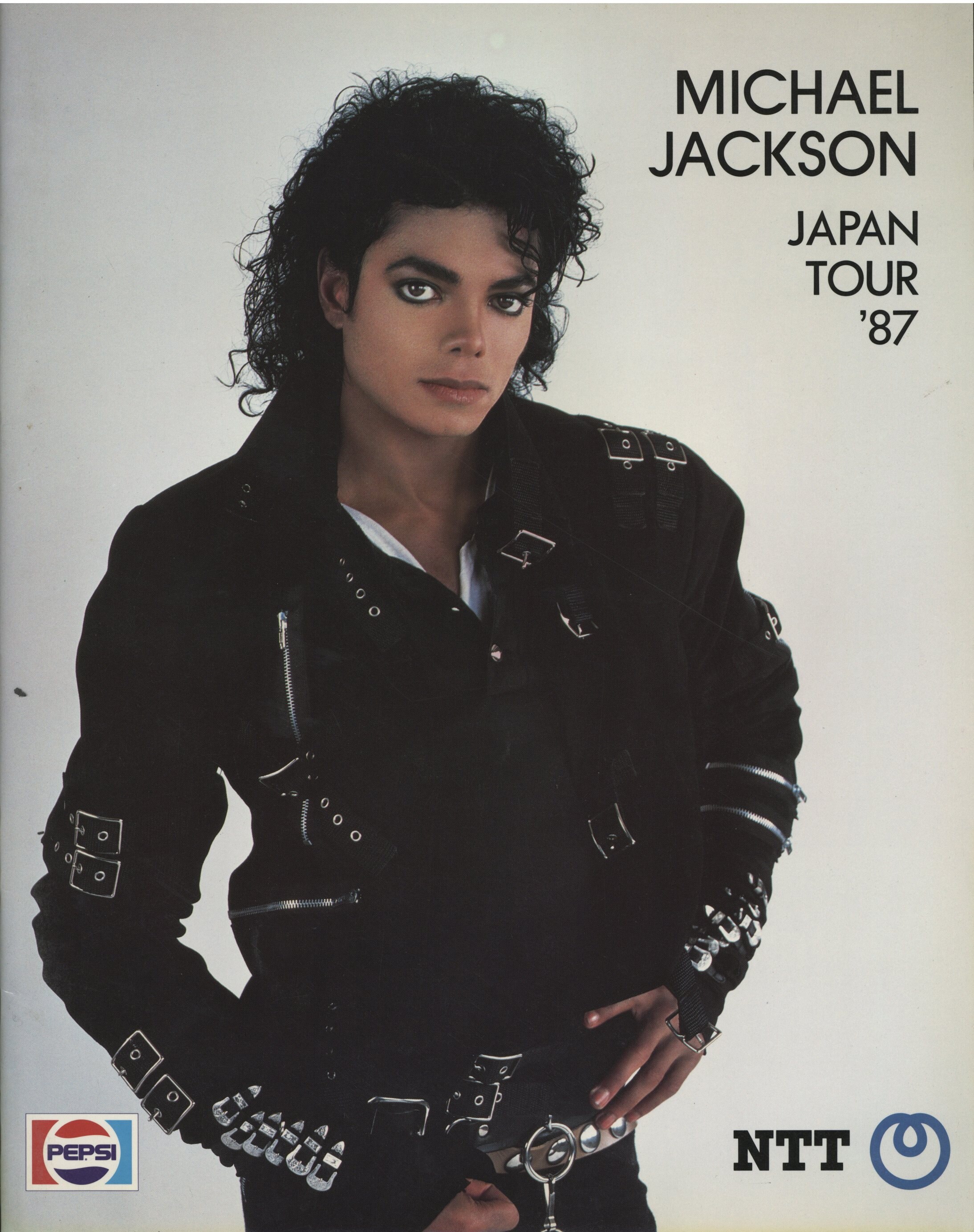 マイケル・ジャクソン生写真2枚セットプレミア1987年ジャパンツアー