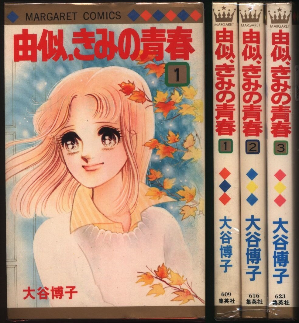 集英社 マーガレットコミックス 大谷博子 由似 きみの青春 全3巻 初版セット まんだらけ Mandarake
