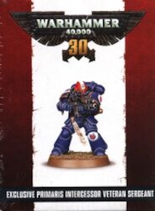 WARHAMMER40000 30 Years of Warhammer 40K Primaris Intercessor Veteran Serge