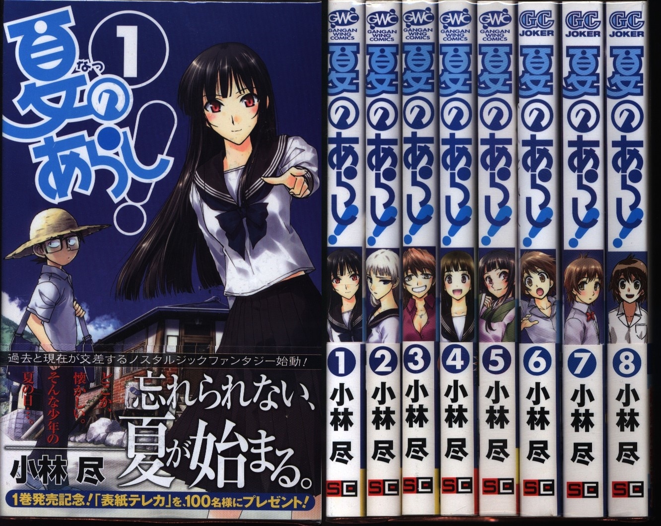 Jin Kobayashi summer storm! All 8 Volume set (With Obi) | Mandarake Online  Shop